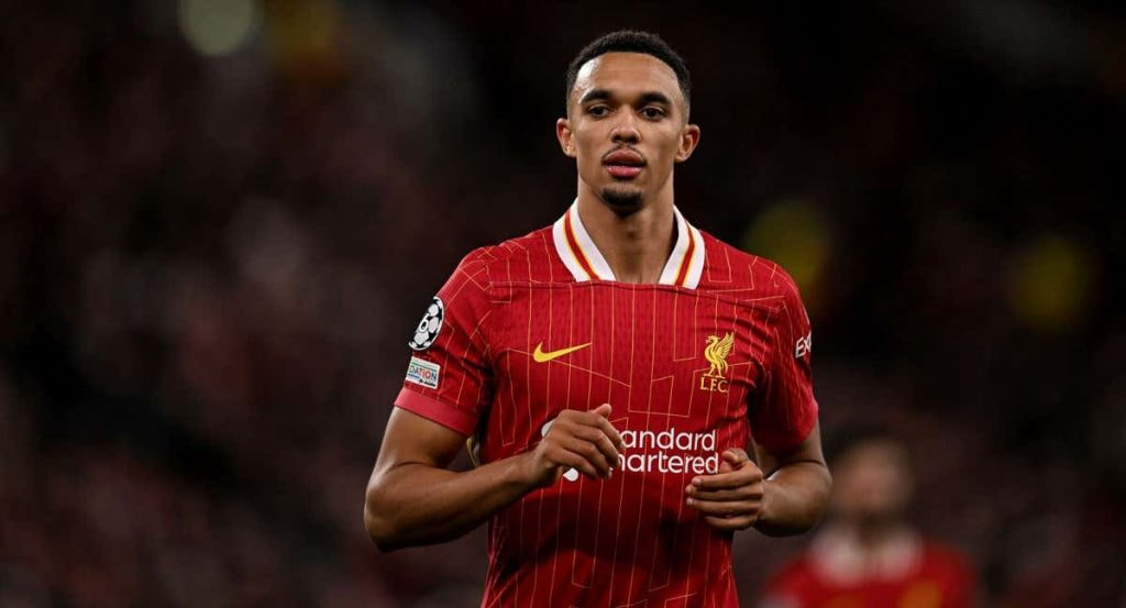 Alexander-Arnold, con el Liverpool.