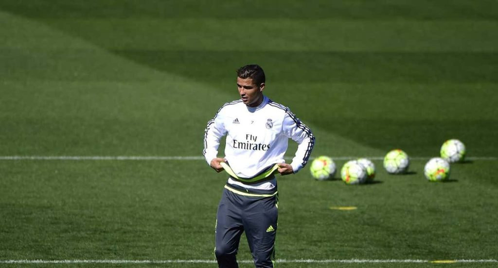 Cristiano Ronaldo en una imagen de archivo entrenándose en Valdebebas