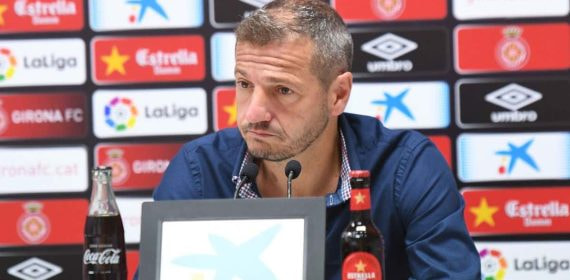Quique Cárcel, director deportivo del Girona.