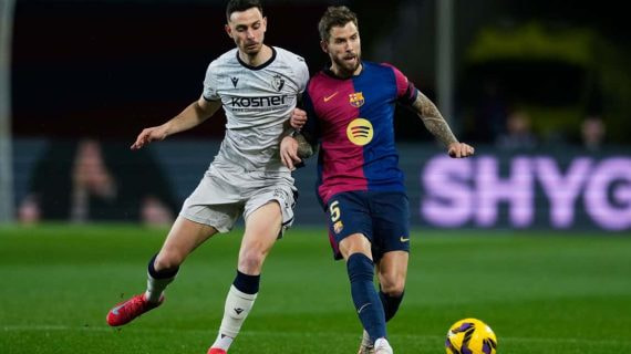 Iñigo Martínez fue titular ante Osasuna.