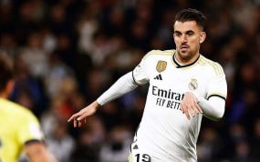 Ceballos, durante un partido de esta temporada.