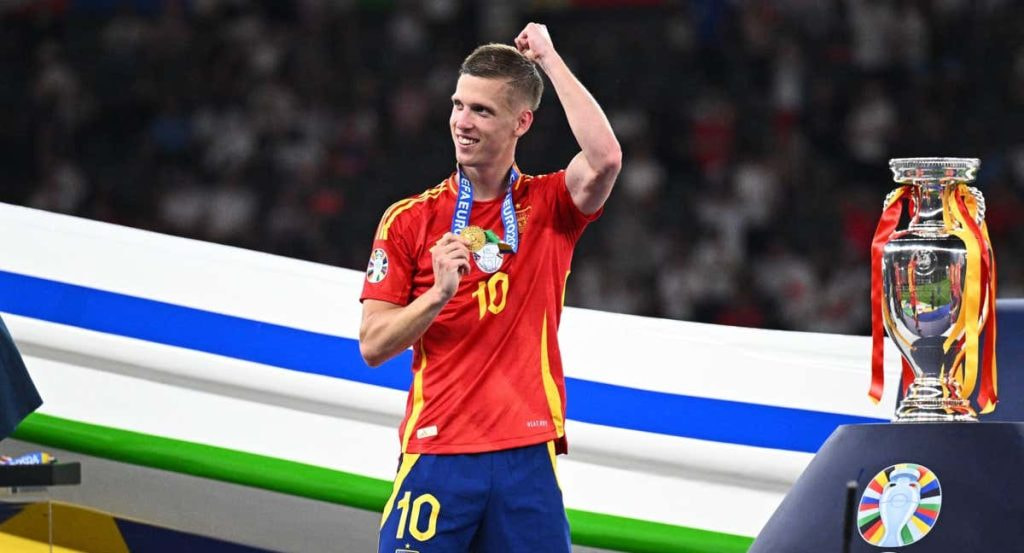 Dani Olmo fue uno de los nombres propios de la Eurocopa.