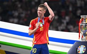 Dani Olmo fue uno de los nombres propios de la Eurocopa.