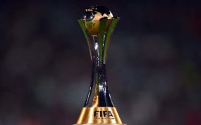 Imagen del trofeo del Mundial de Clubes.