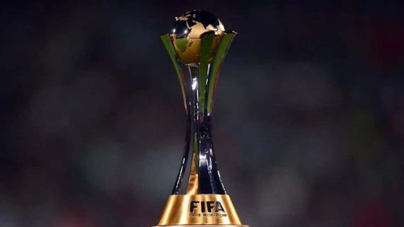 Imagen del trofeo del Mundial de Clubes.