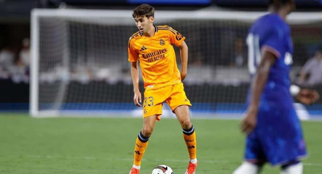 Rafel Obrador formó parte del primer equipo del Real Madrid en su gira por Estados Unidos.