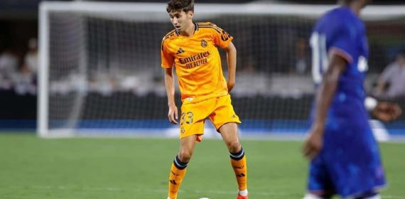 Rafel Obrador formó parte del primer equipo del Real Madrid en su gira por Estados Unidos.