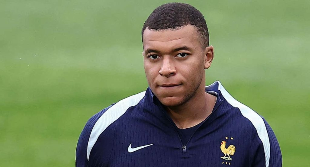 Mbappé, con la selección francesa.