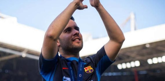 Jonatan Giráldez tras ganar su primera Champions como primer entrenador del Barça.