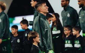Fresneda, en un partido reciente con el Sporting de Portugal.