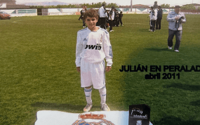 Julián, durante el torneo con el Madrid.