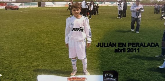 Julián, durante el torneo con el Madrid.