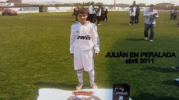 Julián, durante el torneo con el Madrid.