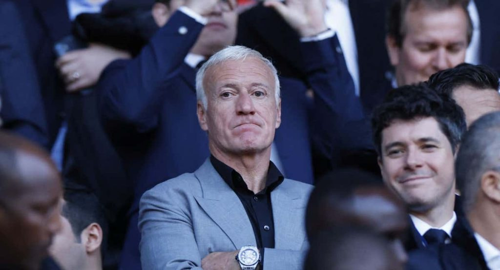 El seleccionador francés, Didier Deschamps.