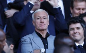 El seleccionador francés, Didier Deschamps.