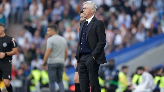 Ancelotti, esta temporada.