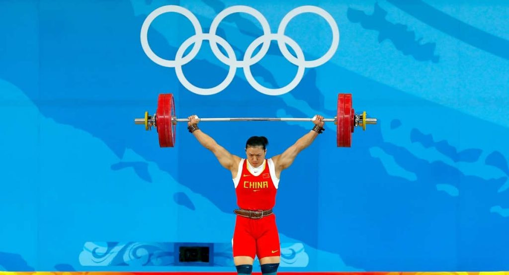 Cao Lei, en los JJOO de Pekín.