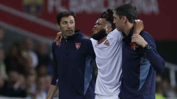 Ejuke sale lesionado de Montjuic.