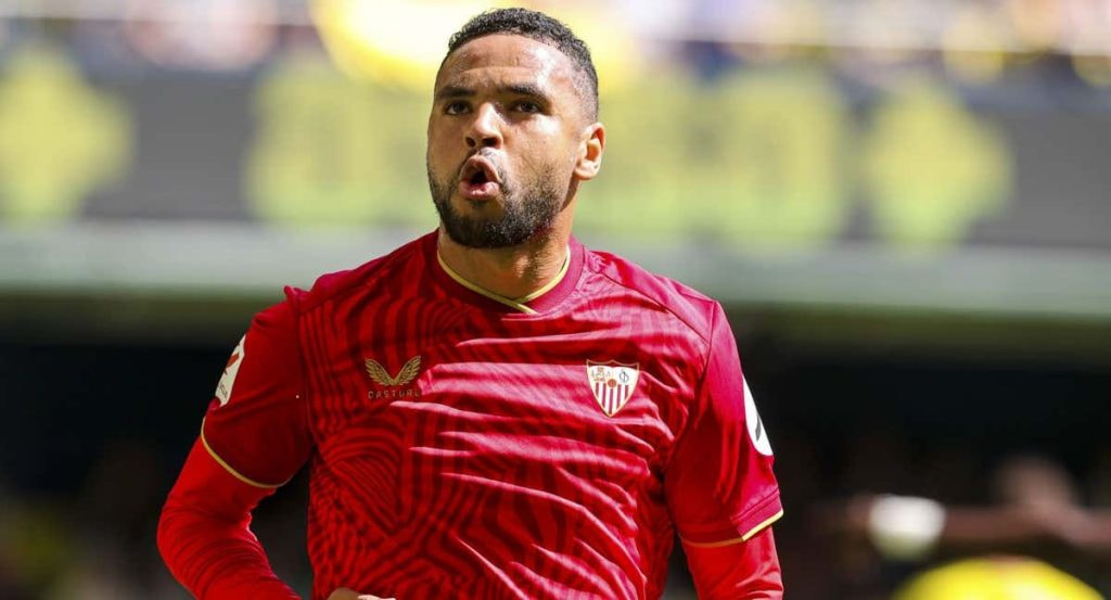 Youssef En-Nesyri, en un partido de la pasada temporada.