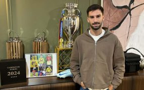 Álex Baena atiende a Relevo desde su casa.