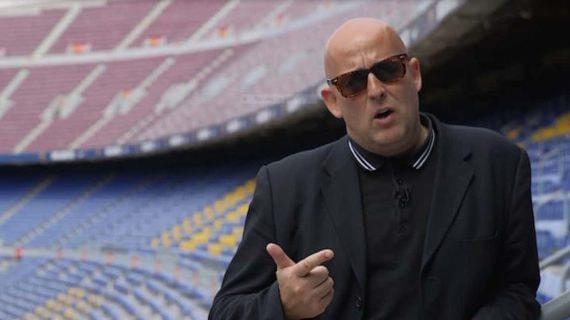 Grahan Hunter, en una foto de archivo en el Camp Nou.