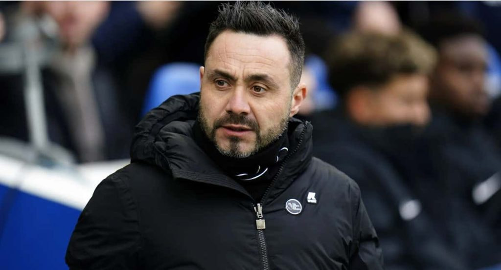 Roberto De Zerbi, antiguo entrenador del Brighton.