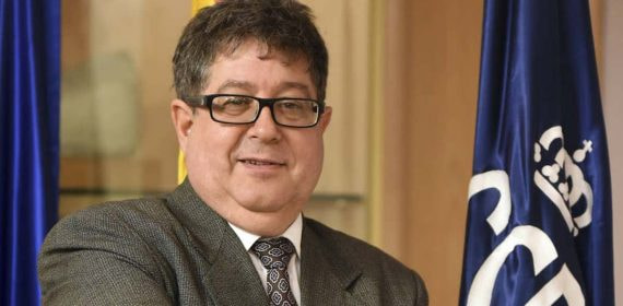 José Luis Terreros, presidente de la CELAD, en su llegada al cargo en 2017.