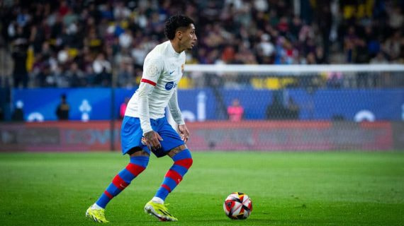 Raphinha en la Supercopa ante Osasuna.