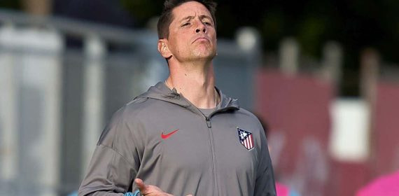 Fernando Torres, entrenador del Atlético B.