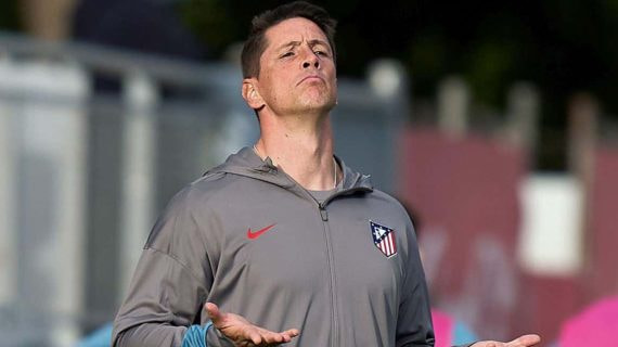 Fernando Torres, entrenador del Atlético B.