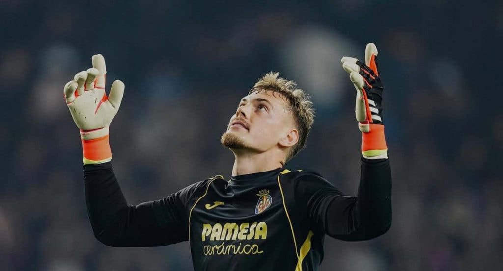 Jörgensen con el Villarreal.