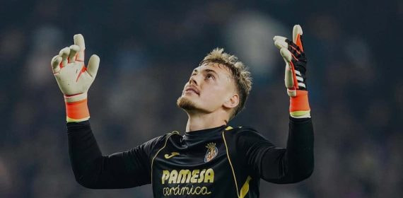 Jörgensen con el Villarreal.