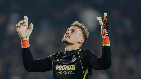Jörgensen con el Villarreal.