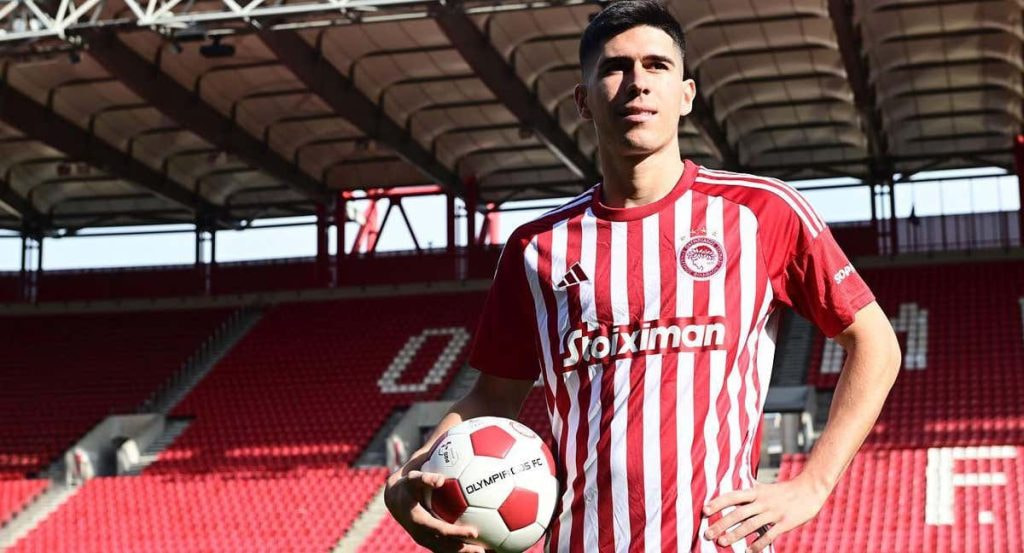 Fran Navarro en Olympiakos.