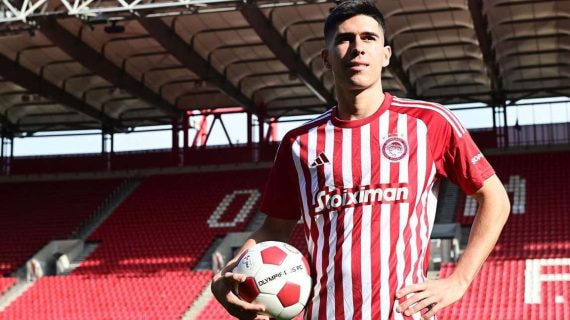 Fran Navarro en Olympiakos.