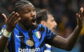 Marcus Thuram, futbolista del Inter de Milán.