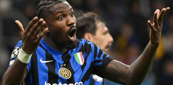 Marcus Thuram, futbolista del Inter de Milán.