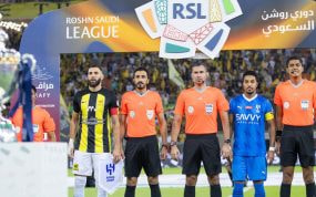 Foto previa a un Al Ittihad-Al Hilal.