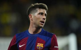 Sergi Roberto en uno de sus partidos como titular este curso, en Cádiz.