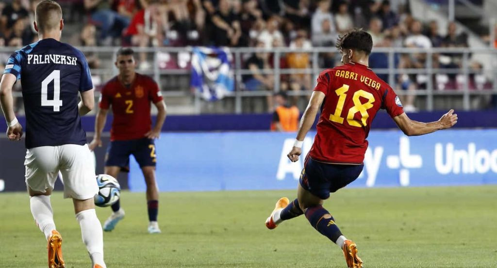 Gabri Veiga, ante Croacia.