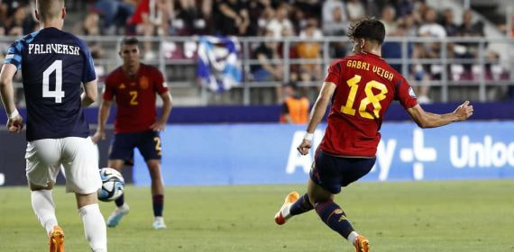 Gabri Veiga, ante Croacia.