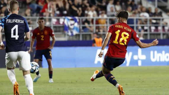 Gabri Veiga, ante Croacia.
