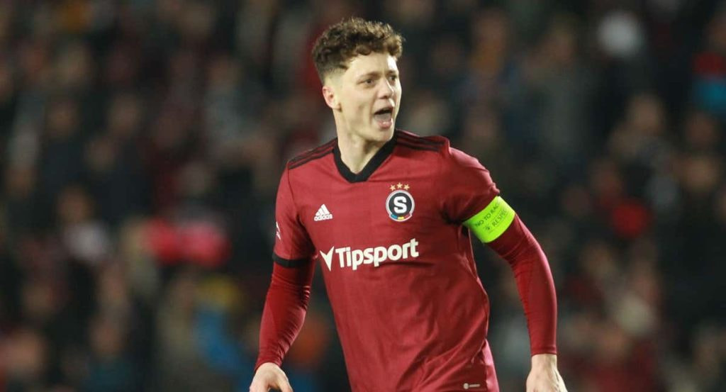 Ladislav Krejci, futbolista del Sparta de Praga.