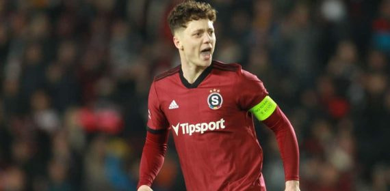 Ladislav Krejci, futbolista del Sparta de Praga.