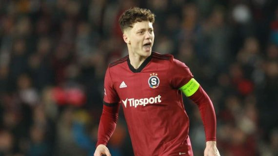 Ladislav Krejci, futbolista del Sparta de Praga.