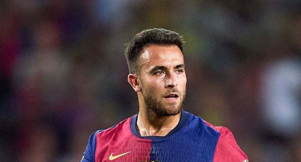 Eric García, con el Barça.