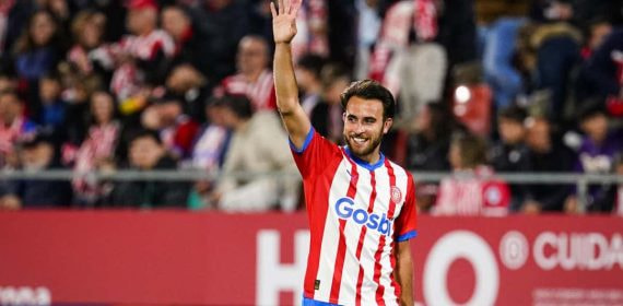 Eric García, goleador ante el Cádiz.