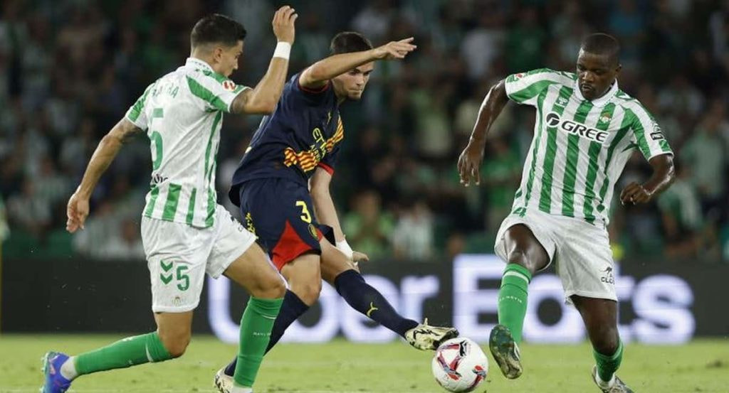 Lance en el partido de la primera vuelta