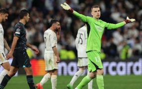 Lunin, tras el empate del Real Madrid (3-3) ante el Manchester City.