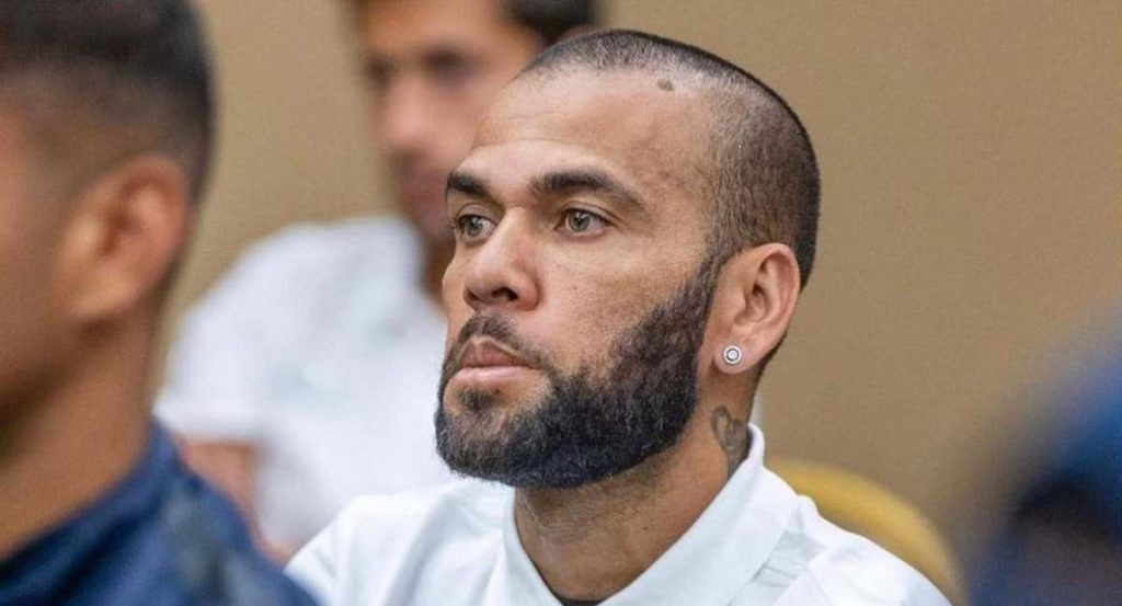 Dani Alves, durante el juicio.